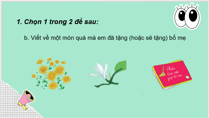 Giáo án điện tử Góc sáng tạo trang 125 lớp 2 | PPT Tiếng Việt lớp 2 Cánh diều