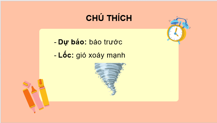 Giáo án điện tử Dự báo thời tiết lớp 2 | PPT Tiếng Việt lớp 2 Cánh diều