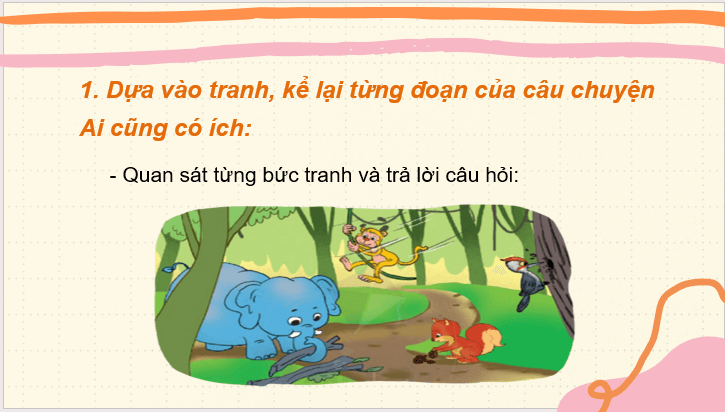 Giáo án điện tử Kể lại chuyện ai cũng có ích lớp 2 | PPT Tiếng Việt lớp 2 Cánh diều