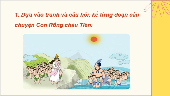 Giáo án điện tử Kể lại chuyện con rồng cháu tiên lớp 2 | PPT Tiếng Việt lớp 2 Cánh diều