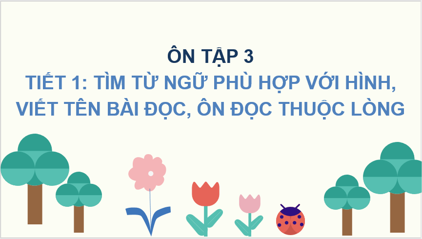 Giáo án điện tử Ôn tập 3 Tập 2 trang 77, 78 lớp 2 | PPT Tiếng Việt lớp 2 Chân trời sáng tạo