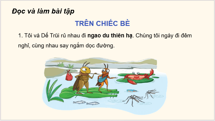 Giáo án điện tử Ôn tập cuối học kì 1 Tiết 3, 4 lớp 2 | PPT Tiếng Việt lớp 2 Cánh diều