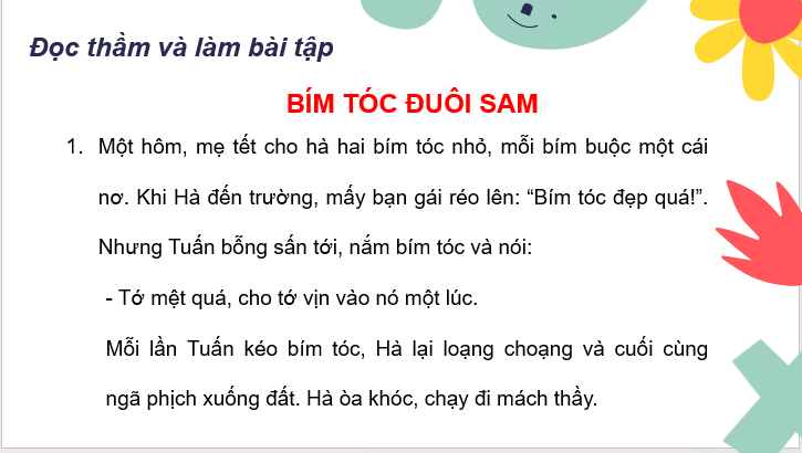 Giáo án điện tử Ôn tập cuối học kì 1 Tiết 9, 10 lớp 2 | PPT Tiếng Việt lớp 2 Cánh diều