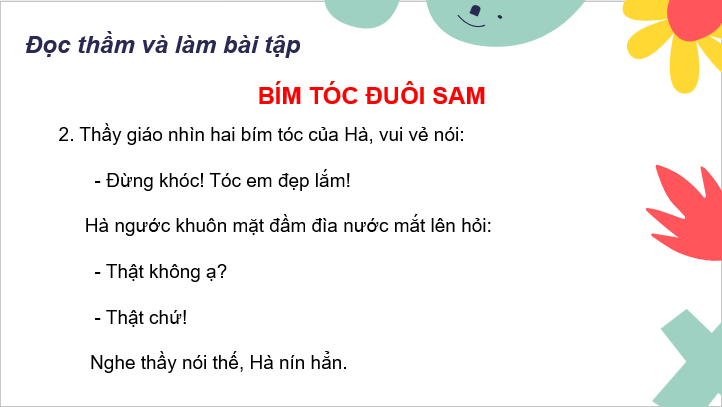 Giáo án điện tử Ôn tập cuối học kì 1 Tiết 9, 10 lớp 2 | PPT Tiếng Việt lớp 2 Cánh diều