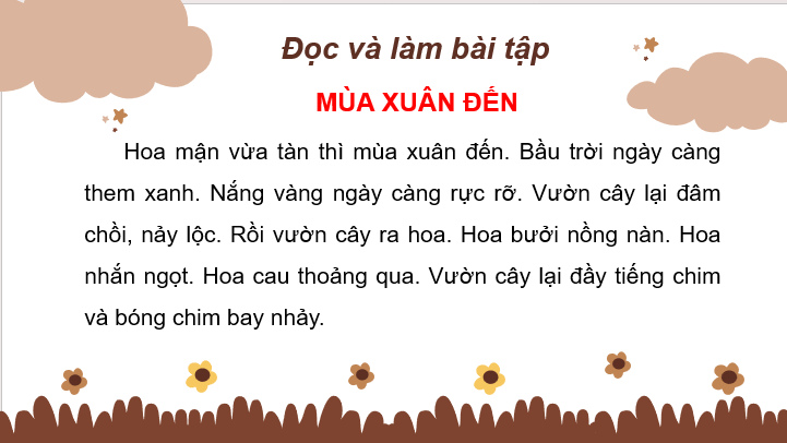 Giáo án điện tử Ôn tập cuối năm Tiết 3, 4 lớp 2 | PPT Tiếng Việt lớp 2 Cánh diều