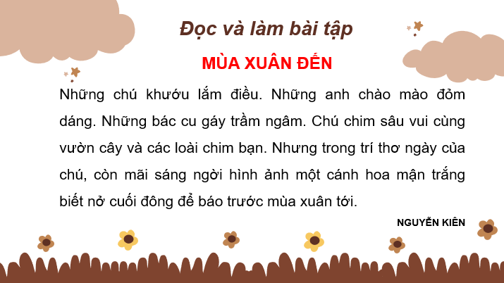 Giáo án điện tử Ôn tập cuối năm Tiết 3, 4 lớp 2 | PPT Tiếng Việt lớp 2 Cánh diều