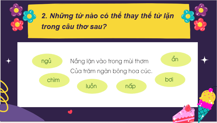 Giáo án điện tử Ôn tập cuối năm Tiết 7, 8 lớp 2 | PPT Tiếng Việt lớp 2 Cánh diều