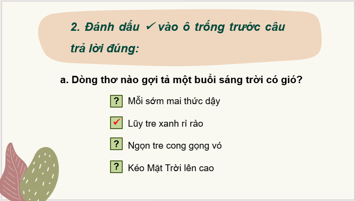 Giáo án điện tử Ôn tập giữa học kì 2 Tiết 9, 10 lớp 2 | PPT Tiếng Việt lớp 2 Cánh diều