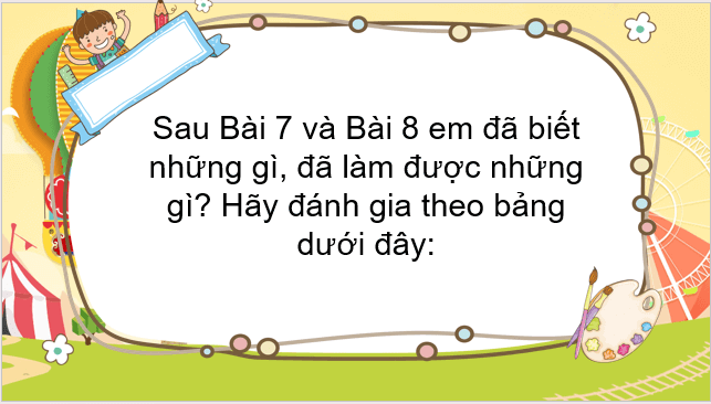 Giáo án điện tử Tự đánh giá trang 71 lớp 2 | PPT Tiếng Việt lớp 2 Cánh diều