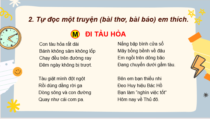 Giáo án điện tử Tự đọc sách báo trang 136 lớp 2 | PPT Tiếng Việt lớp 2 Cánh diều