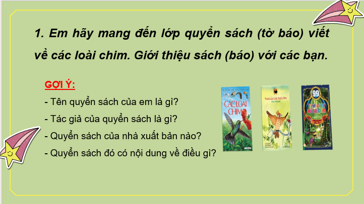 Giáo án điện tử Tự đọc sách báo trang 44 lớp 2 | PPT Tiếng Việt lớp 2 Cánh diều