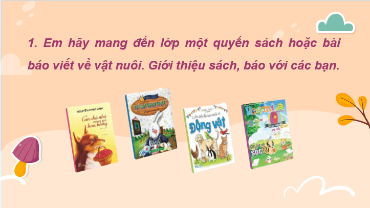 Giáo án điện tử Tự đọc sách báo trang 9 lớp 2 | PPT Tiếng Việt lớp 2 Cánh diều