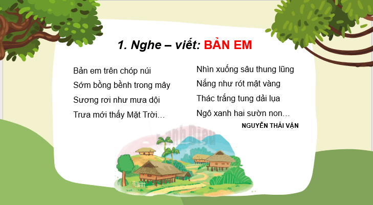 Giáo án điện tử Viết trang 100 lớp 2 | PPT Tiếng Việt lớp 2 Cánh diều