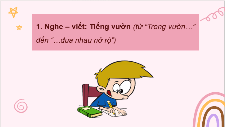 Giáo án điện tử Viết trang 23 lớp 2 | PPT Tiếng Việt lớp 2 Cánh diều