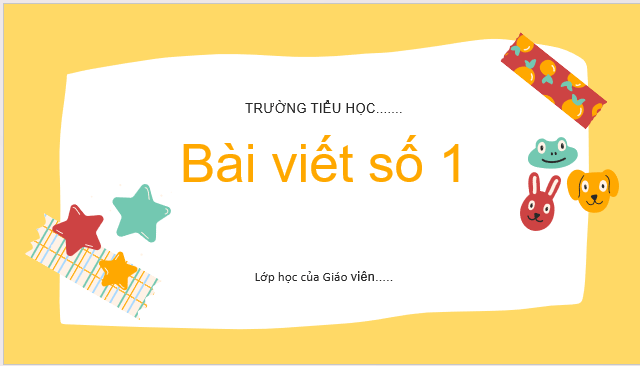 Giáo án điện tử Viết trang 59 lớp 2 | PPT Tiếng Việt lớp 2 Cánh diều