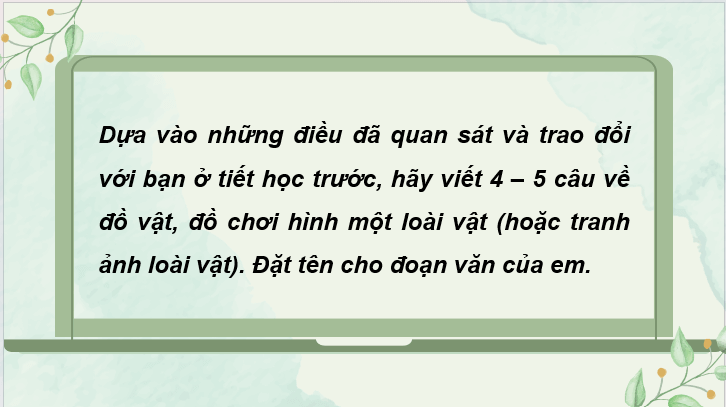 Giáo án điện tử Viết trang 62 lớp 2 | PPT Tiếng Việt lớp 2 Cánh diều