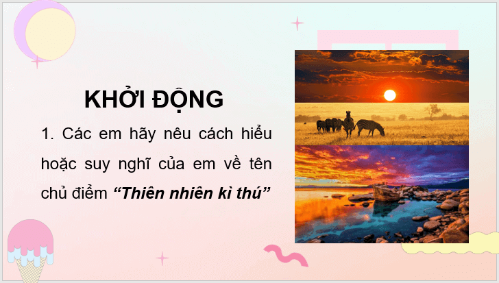 Giáo án điện tử Giọt sương lớp 3 | PPT Tiếng Việt lớp 3 Chân trời sáng tạo