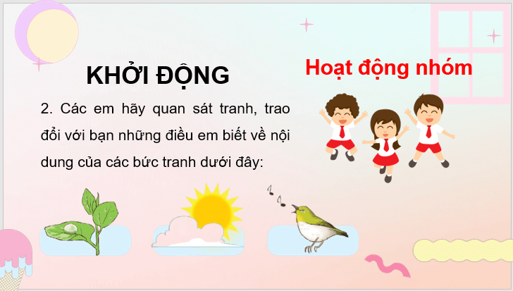 Giáo án điện tử Giọt sương lớp 3 | PPT Tiếng Việt lớp 3 Chân trời sáng tạo