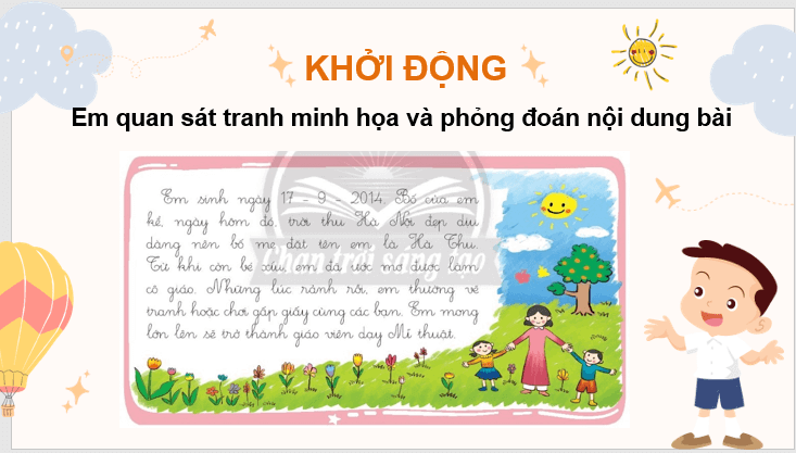 Giáo án điện tử Lắng nghe những ước mơ lớp 3 | PPT Tiếng Việt lớp 3 Chân trời sáng tạo