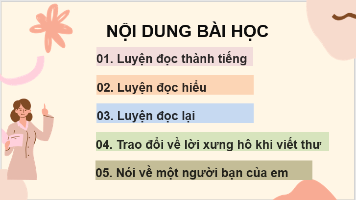 Giáo án điện tử Thư thăm bạn lớp 3 | PPT Tiếng Việt lớp 3 Chân trời sáng tạo