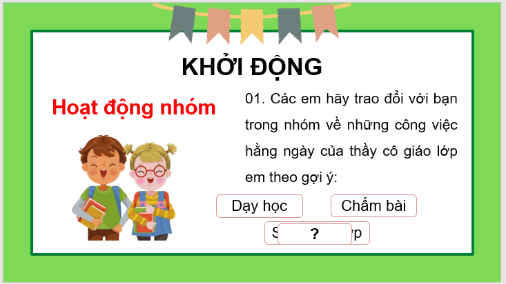 Giáo án điện tử Bàn tay cô giáo lớp 3 | PPT Tiếng Việt lớp 3 Chân trời sáng tạo