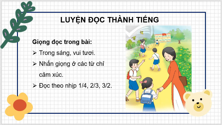 Giáo án điện tử Em vui đến trường lớp 3 | PPT Tiếng Việt lớp 3 Chân trời sáng tạo