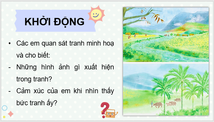 Giáo án điện tử Cảnh làng dạ lớp 3 | PPT Tiếng Việt lớp 3 Chân trời sáng tạo