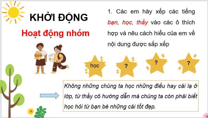 Giáo án điện tử Hai người bạn lớp 3 | PPT Tiếng Việt lớp 3 Chân trời sáng tạo