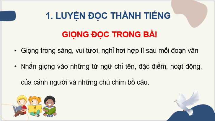 Giáo án điện tử Bồ câu hiếu khách lớp 3 | PPT Tiếng Việt lớp 3 Chân trời sáng tạo