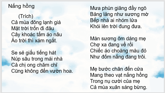 Giáo án điện tử Ôn tập cuối hoc kì 1 lớp 3 | PPT Tiếng Việt lớp 3 Chân trời sáng tạo