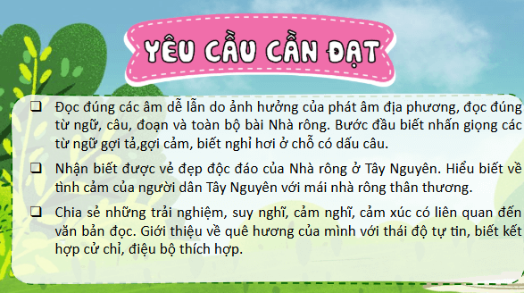 Giáo án điện tử Nhà rông trang 95, 96 Tập 2 lớp 3 | PPT Tiếng Việt lớp 3 Kết nối tri thức