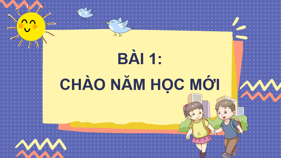 Giáo án điện tử Ngày khai trường lớp 3 | PPT Tiếng Việt lớp 3 Cánh diều