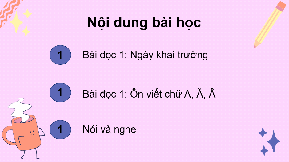 Giáo án điện tử Ngày khai trường lớp 3 | PPT Tiếng Việt lớp 3 Cánh diều