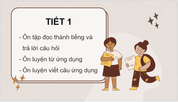 Giáo án điện tử Ôn tập giữa học kì 1 lớp 3 | PPT Tiếng Việt lớp 3 Chân trời sáng tạo