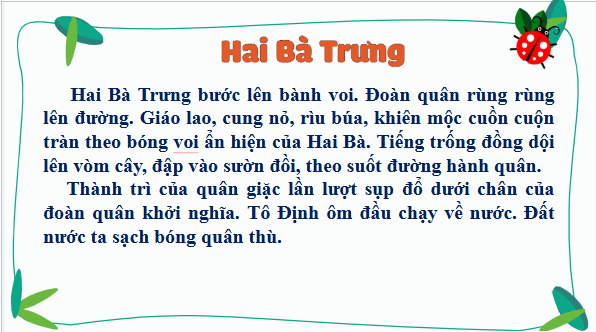 Giáo án điện tử Viết trang 105 Tập 2 lớp 3 | PPT Tiếng Việt lớp 3 Kết nối tri thức