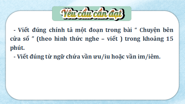 Giáo án điện tử Viết trang 50 Tập 2 lớp 3 | PPT Tiếng Việt lớp 3 Kết nối tri thức