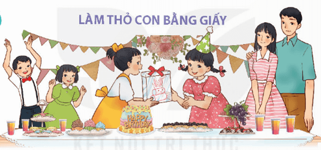 Giáo án Làm thỏ con bằng giấy lớp 4 | Giáo án Tiếng Việt lớp 4 Kết nối tri thức