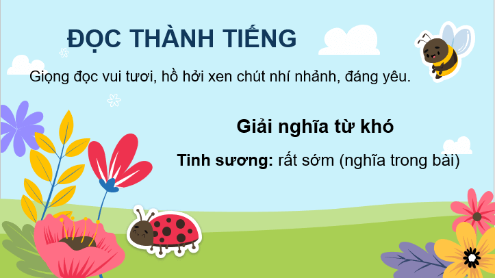 Giáo án điện tử Buổi sáng đi học lớp 4 | PPT Tiếng Việt lớp 4 Cánh diều