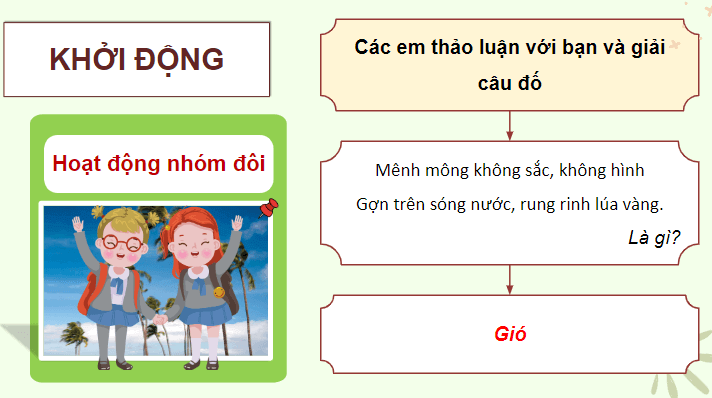 Giáo án điện tử Gió vườn lớp 4 | PPT Tiếng Việt lớp 4 Chân trời sáng tạo