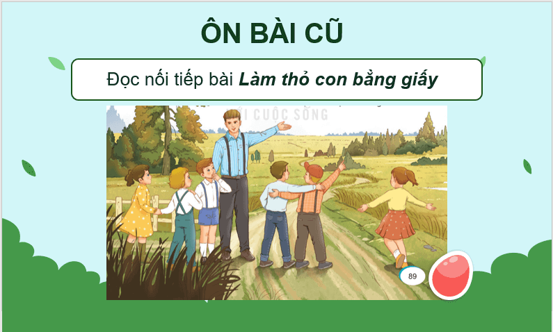 Giáo án điện tử Làm thỏ con bằng giấy lớp 4 | PPT Tiếng Việt lớp 4 Kết nối tri thức