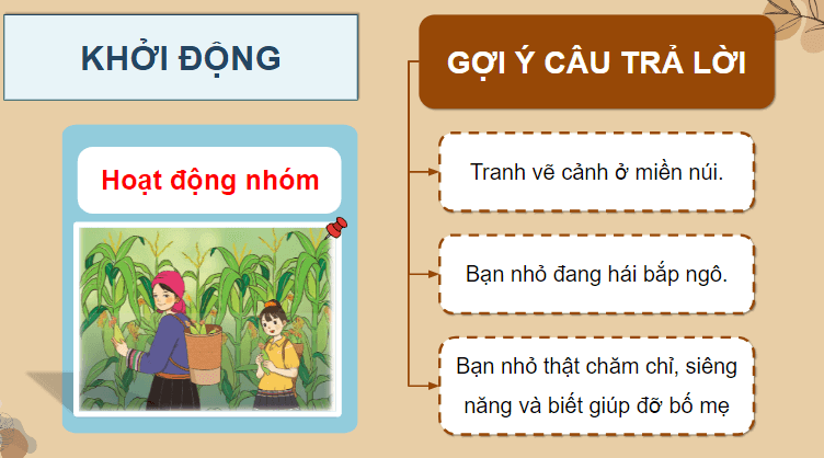 Giáo án điện tử Lên nương lớp 4 | PPT Tiếng Việt lớp 4 Chân trời sáng tạo