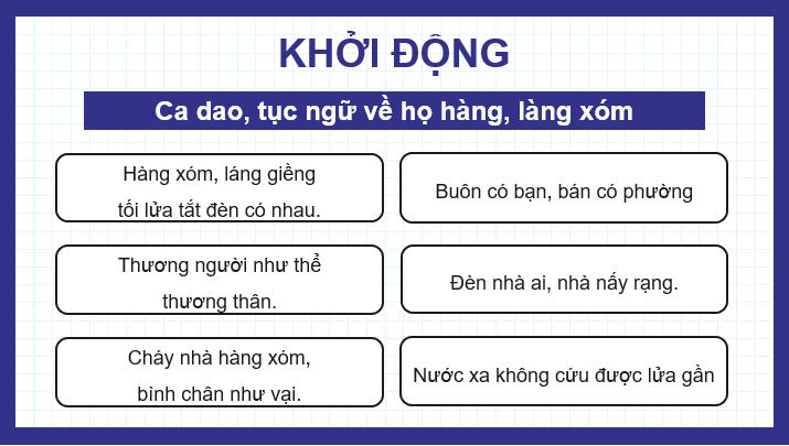 Giáo án điện tử Tình làng nghĩa xóm lớp 4 | PPT Tiếng Việt lớp 4 Cánh diều