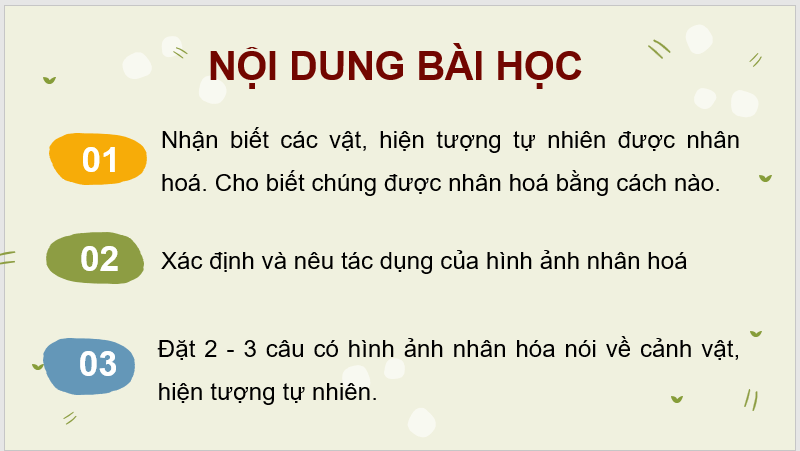 Giáo án điện tử (Luyện từ và câu lớp 4) Luyện tập về biện pháp nhân hóa lớp 4 | PPT Tiếng Việt lớp 4 Kết nối tri thức