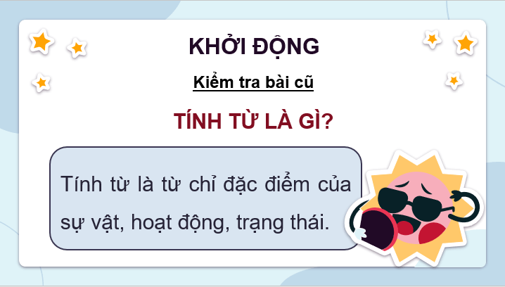 Giáo án điện tử Luyện tập về tính từ lớp 4 | PPT Tiếng Việt lớp 4 Cánh diều