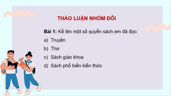 Giáo án điện tử Mở rộng vốn từ: Sách và thư viện lớp 4 | PPT Tiếng Việt lớp 4 Cánh diều