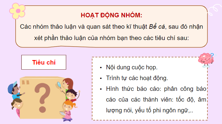 Giáo án điện tử Thảo luận về việc hỗ trợ học sinh có hoàn cảnh khó khăn lớp 4 | PPT Tiếng Việt lớp 4 Chân trời sáng tạo