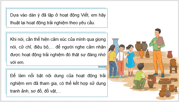 Giáo án điện tử Trải nghiệm đáng nhớ lớp 4 | PPT Tiếng Việt lớp 4 Kết nối tri thức