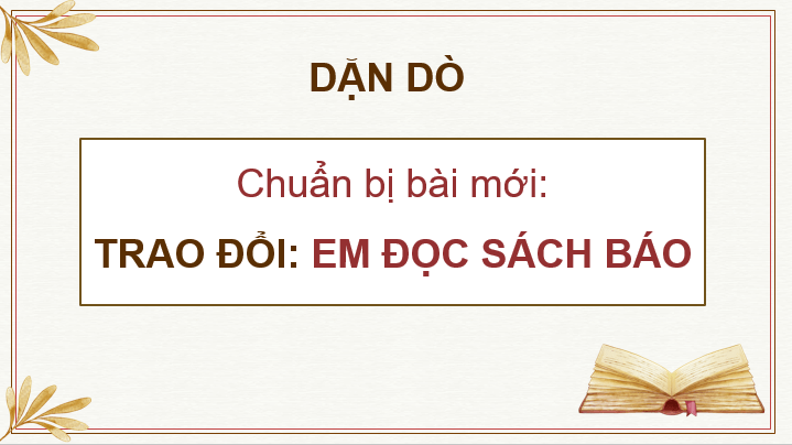 Giáo án điện tử Trao đổi: Em đọc sách báo (trang 78) lớp 4 | PPT Tiếng Việt lớp 4 Cánh diều