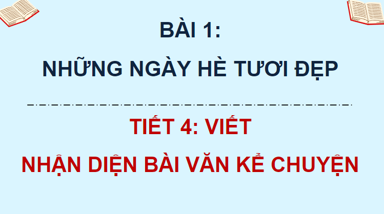 Giáo án điện tử Bài văn kể chuyện lớp 4 | PPT Tiếng Việt lớp 4 Chân trời sáng tạo
