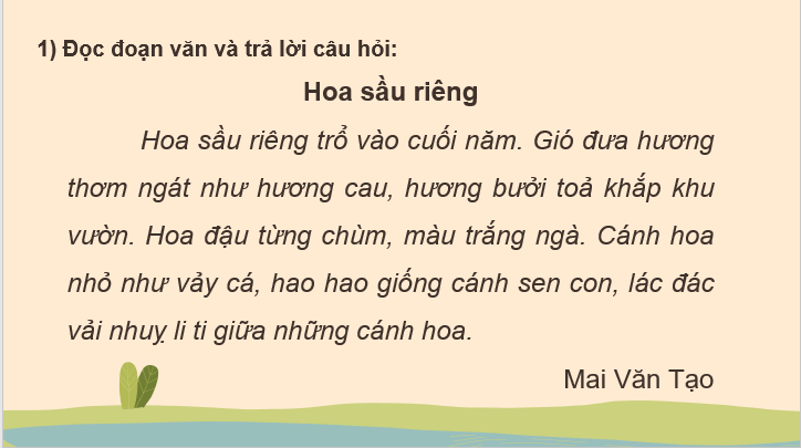 Giáo án điện tử Luyện tập tả cây cối (trang 72) lớp 4 | PPT Tiếng Việt lớp 4 Cánh diều